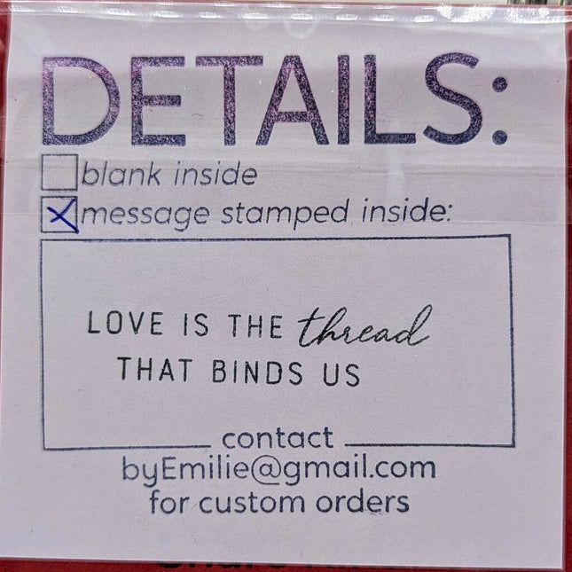 Stitched Felt Mom Greeting Card