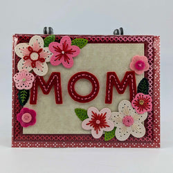 Stitched Felt Mom Greeting Card - view 1