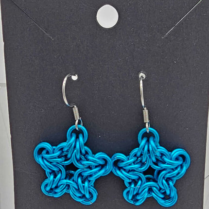 Turquoise Star Earrings