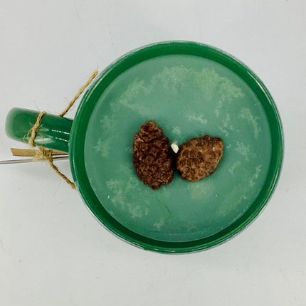 Christmas Tree (Teardrop mug) - Mug Candle - 100% Soy Wax