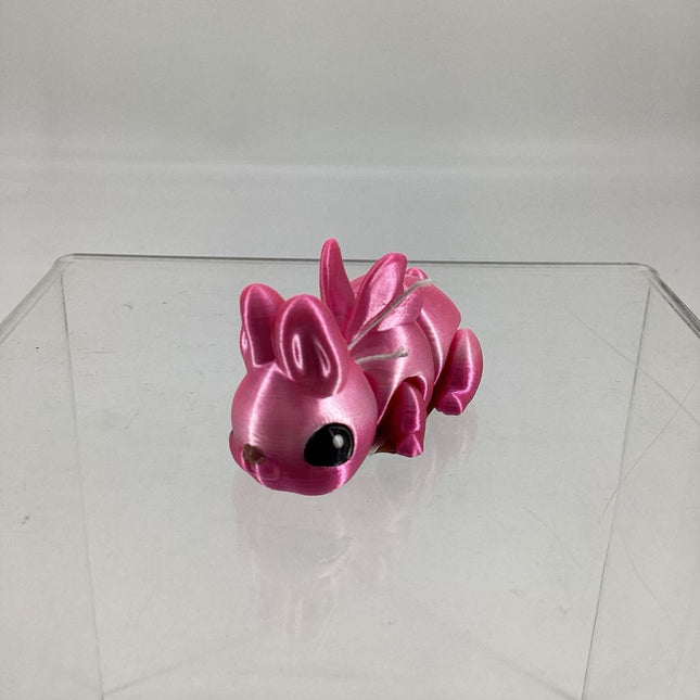 MINI WINGED BUNNY PINK OMBRE