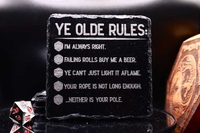 Single Coaster : Ye Olde Rules