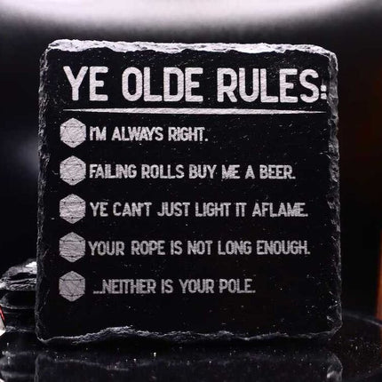 Single Coaster : Ye Olde Rules