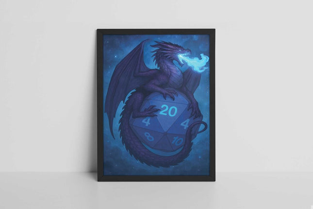 Dragon on D20