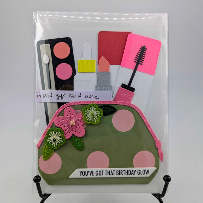 Purse Gift Card Holder Greeting Card