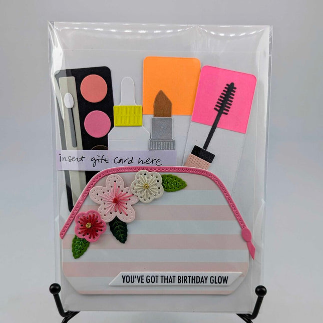 Purse Gift Card Holder Greeting Card