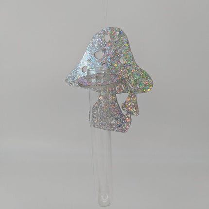Plant Propagation Station - Acrylic Glitter Mushroom