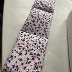 small stars white background