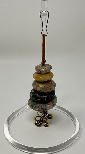 Cairn Ornament/Car Charm - Butterfly