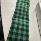 green black plaid cotton