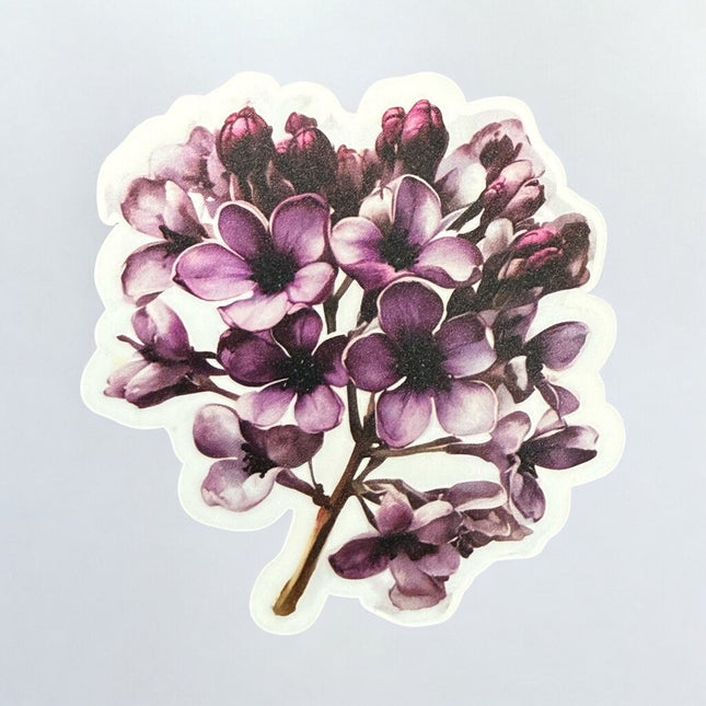 3" Lilac Die Cut Sticker
