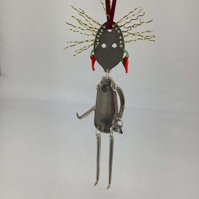 Spoon Folk Blonde wild hair-w