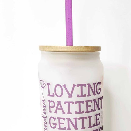 Glass tumbler- Grandma definition