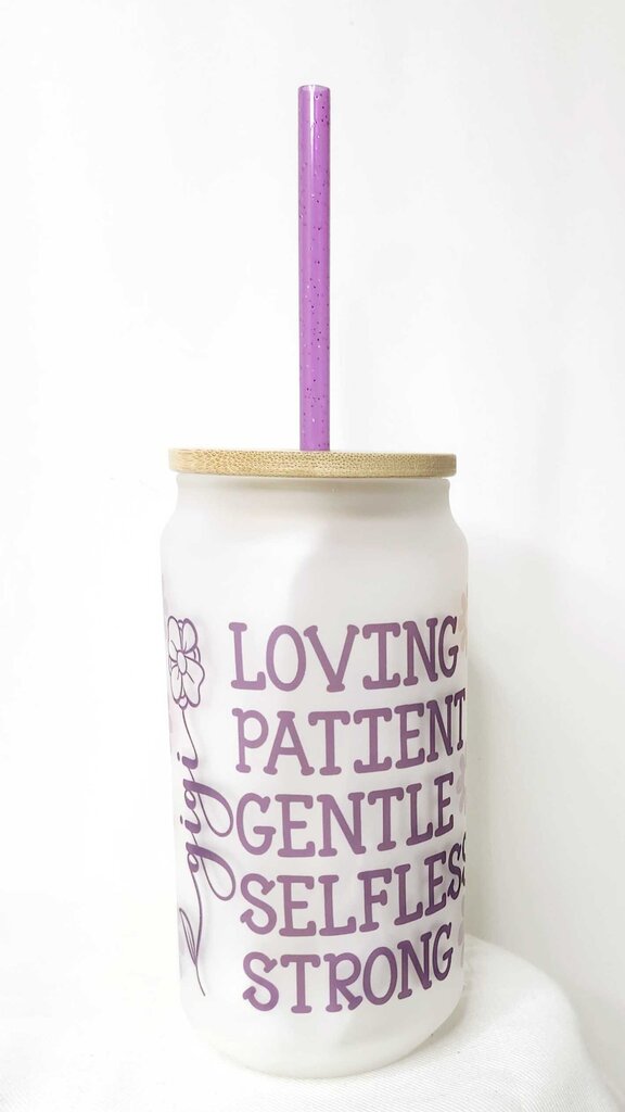 Glass tumbler- Gigi definition