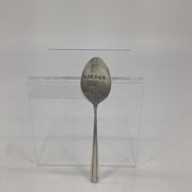 Plant marker "Garden of Weeding"