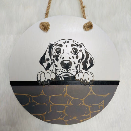 HD - Dog Door Sign - Dalmatian