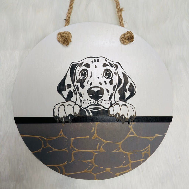 HD - Dog Door Sign - Dalmatian