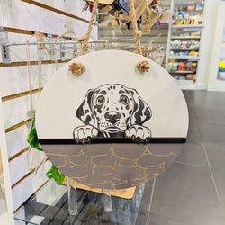 HD - Dog Door Sign - Dalmatian - view 2