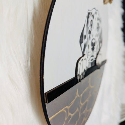 HD - Dog Door Sign - Dalmatian