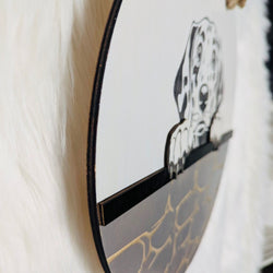 HD - Dog Door Sign - Dalmatian - view 3