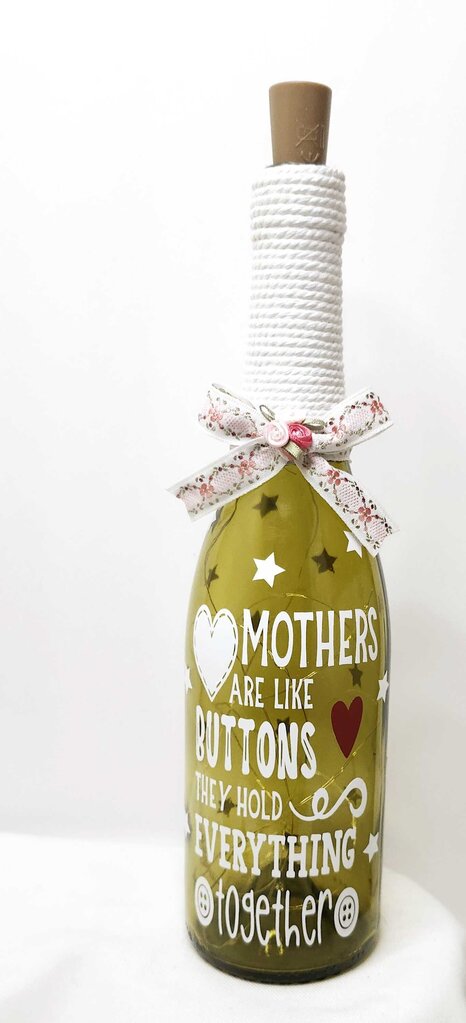 Bottle- Mothers are like buttons