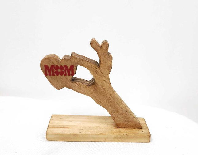 Shelf sitter- Hand holding a heart