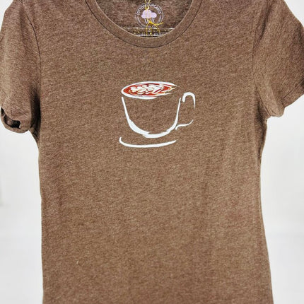 Women's Fitted Mocha Latte
