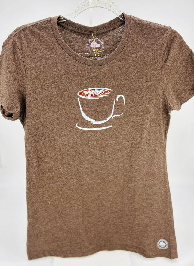 Women's Fitted Mocha Latte