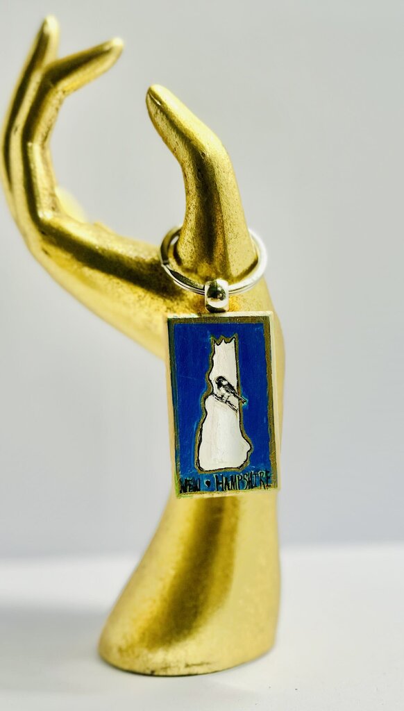 NH Chickadee Keychain