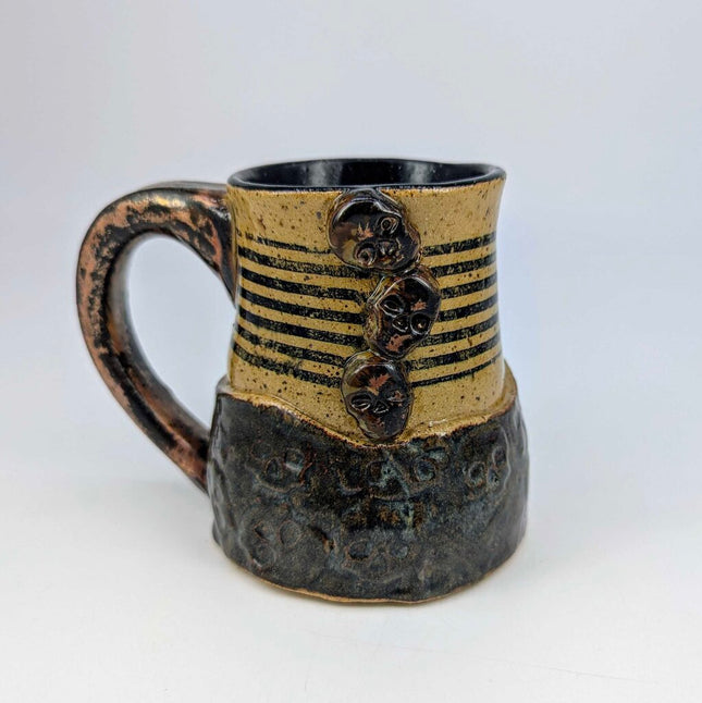 Hand-Built Skeleton Mug