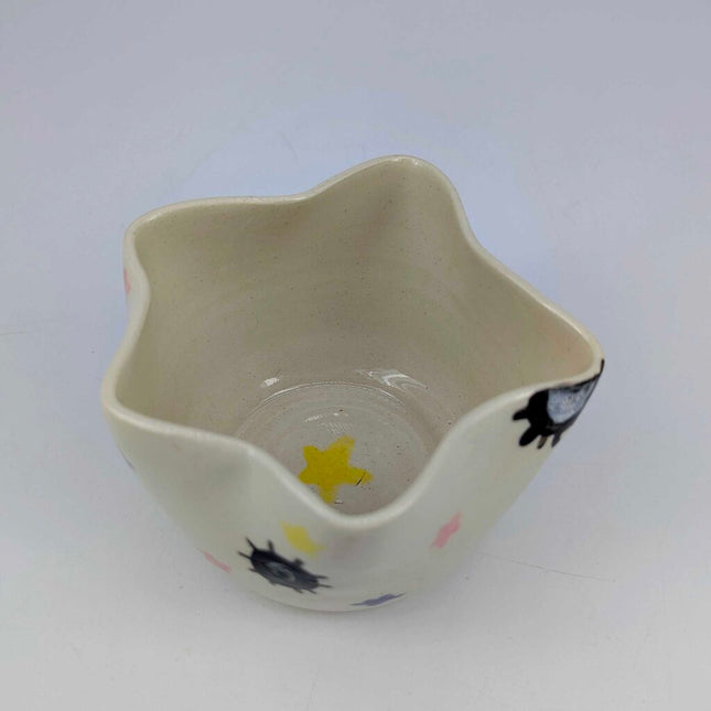 Ceramic Floral Hand-Painted Dish