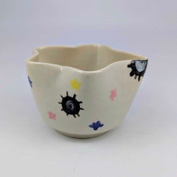 Ceramic Floral Hand-Painted Dish - view 1