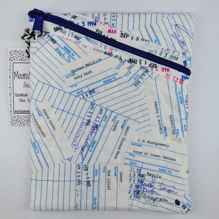 Diagonal Zip Pouch - Medium