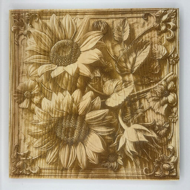 Sunflower Image Block Medium