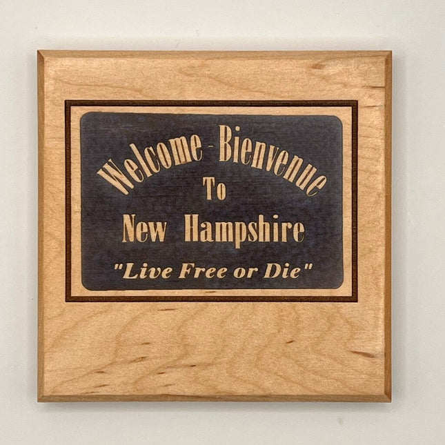 Coaster - Welcome to NH Blue