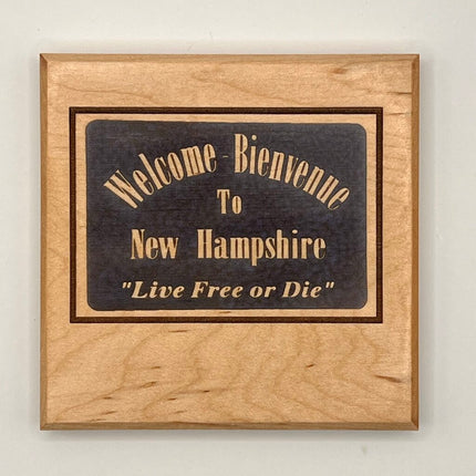 Coaster - Welcome to NH Blue