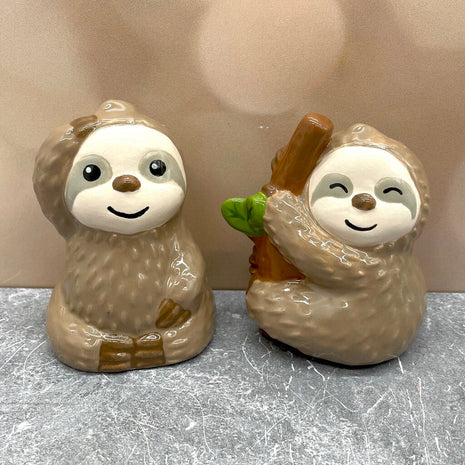 Sloth Salt & Pepper Shakers