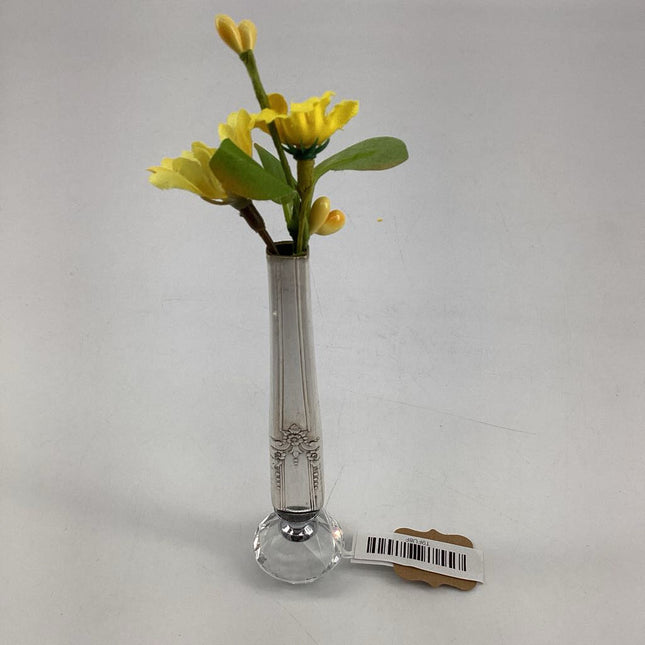 Bud Vase, Glass Base