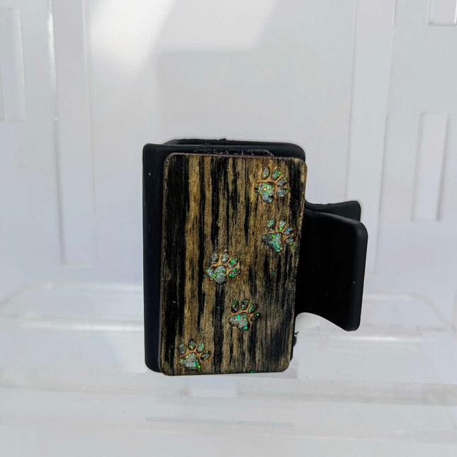 Hair Claw Small - Pawprints