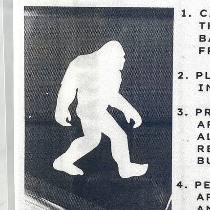 Bigfoot car window decals