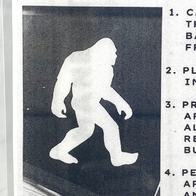 Bigfoot car window decals