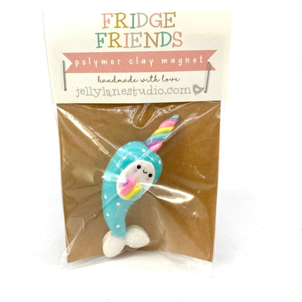 NARWHAL MAGNET-Blue