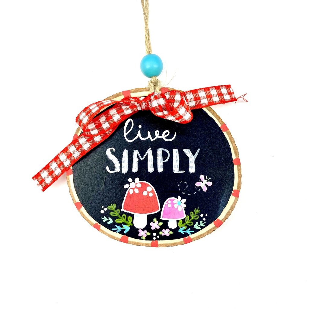 LIVE SIMPLY- MUSHROOMS