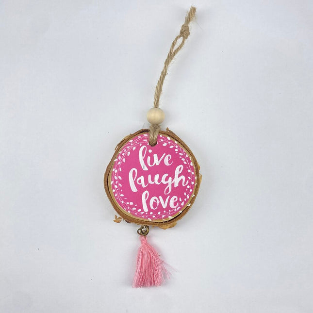 SMALL LIVE LAUGH LOVE Ornament