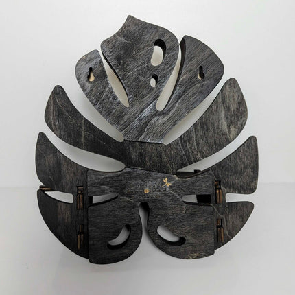 HD - Monstera Leaf Wall Shelf