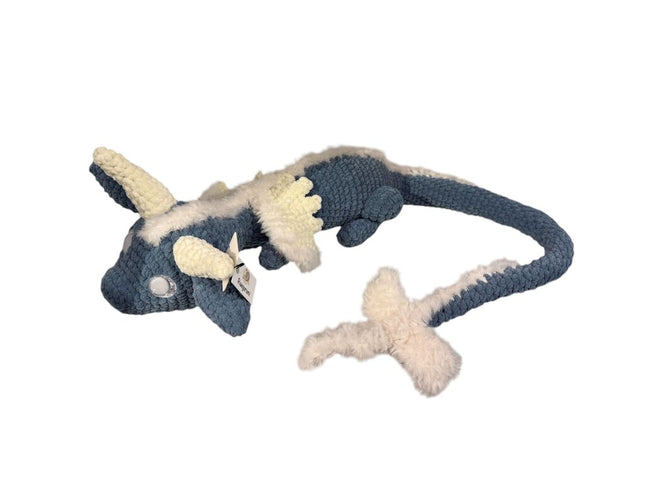 Crocheted fur dragon stuffie