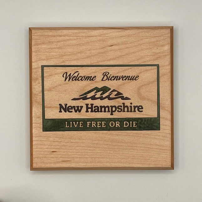 Welcome Bienvenue Blue/Green