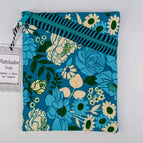 Blue Green Flowers / New