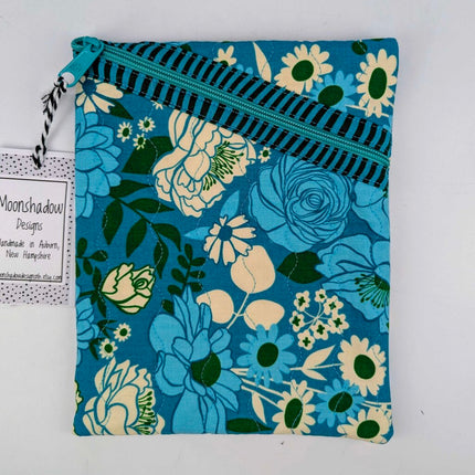 Diagonal Zip Pouch - Medium