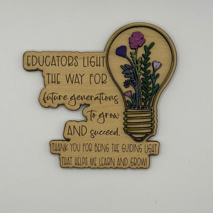 Educators Light the Way Magnet